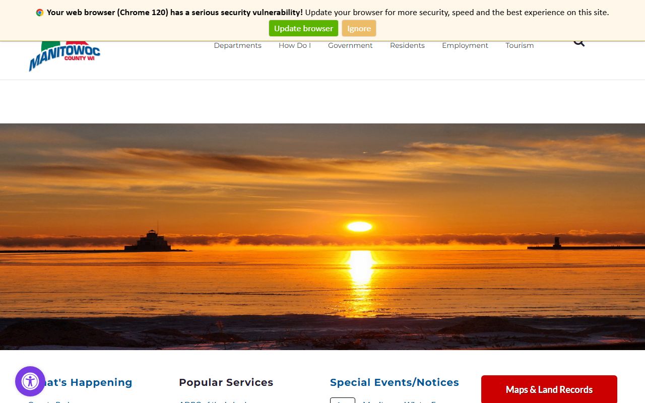 Manitowoc Birth Records on the Manitowoc County government website