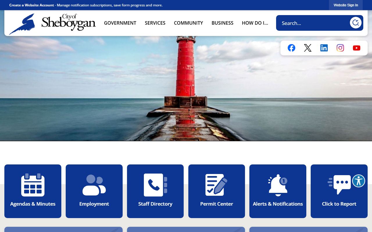 Sheboygan Birth Records on the City of Sheboygan official website