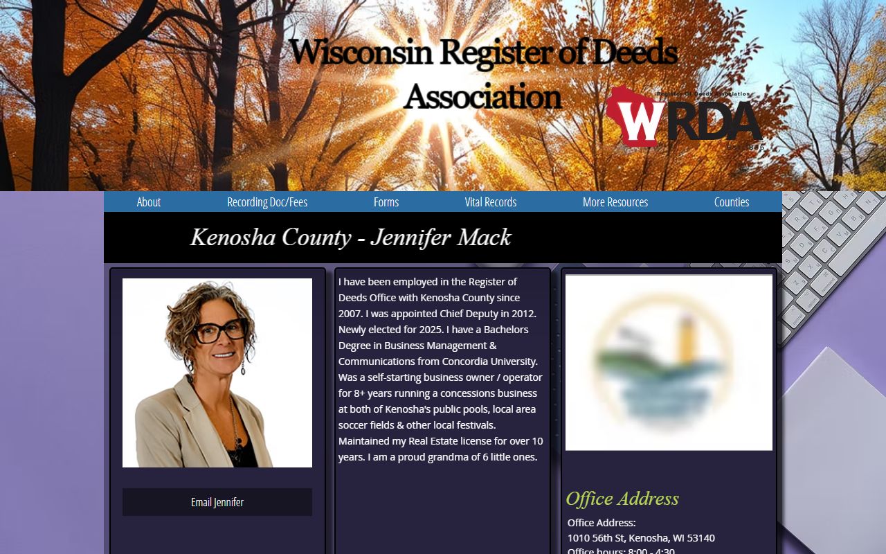 Kenosha County Birth Records WRDA county profile