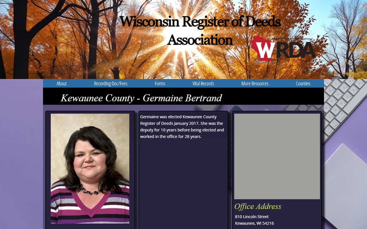 Kewaunee County Birth Records WRDA county profile