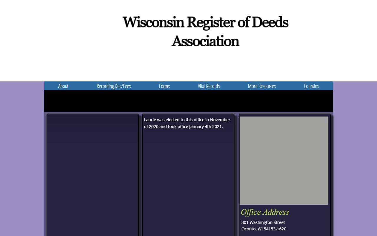 Oconto County Birth Records WRDA county profile