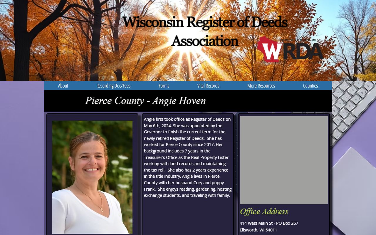 Pierce County Birth Records WRDA county profile