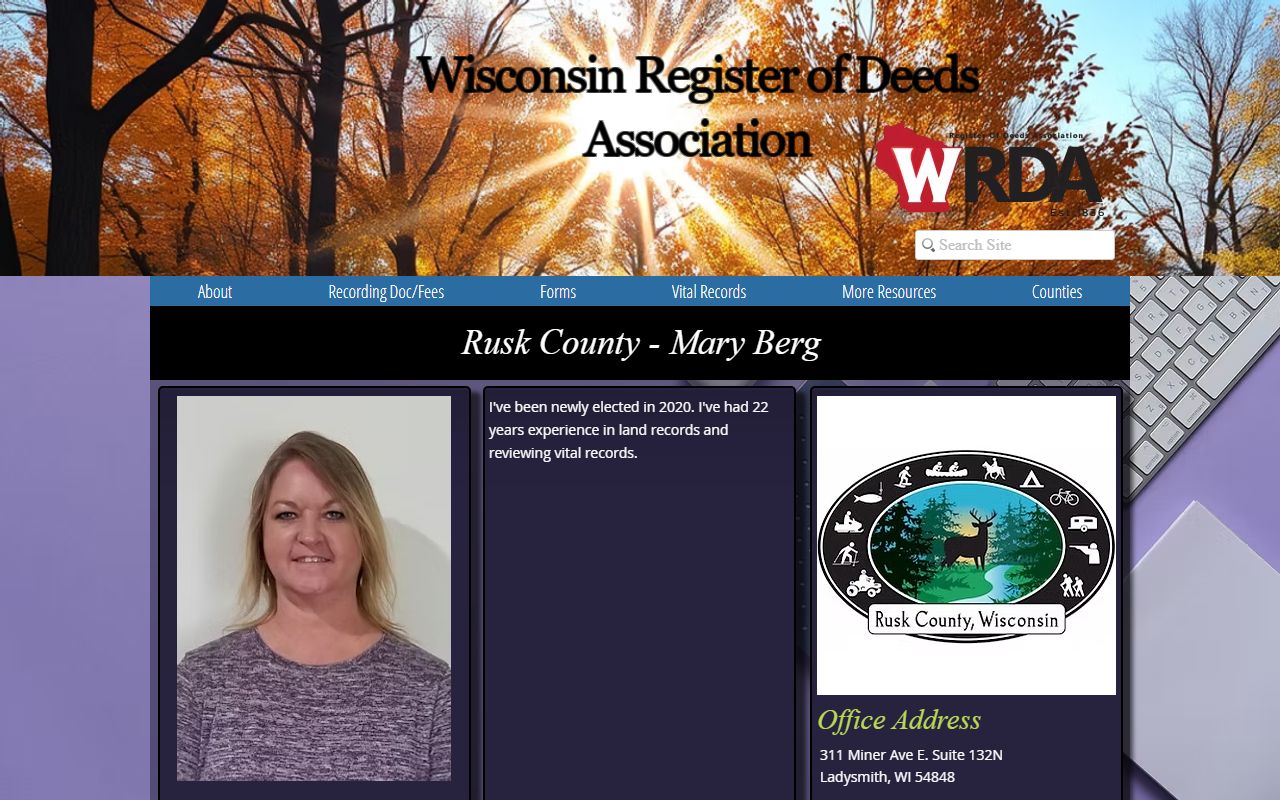 Rusk County Birth Records WRDA county profile