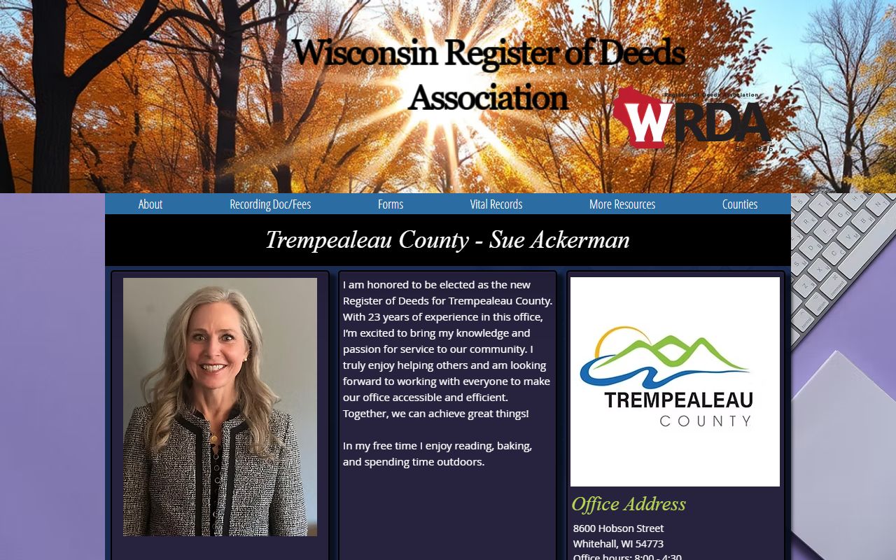 Trempealeau County Birth Records WRDA county profile