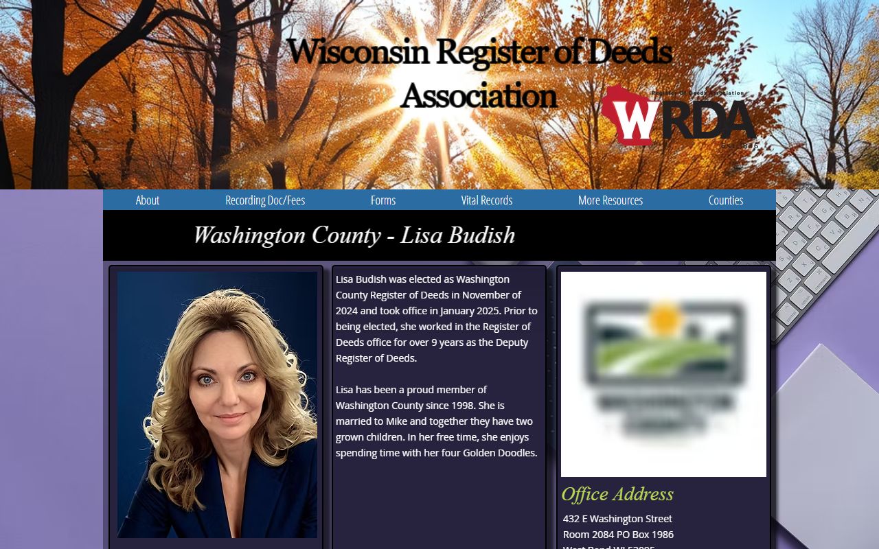 Washington County Birth Records WRDA county profile
